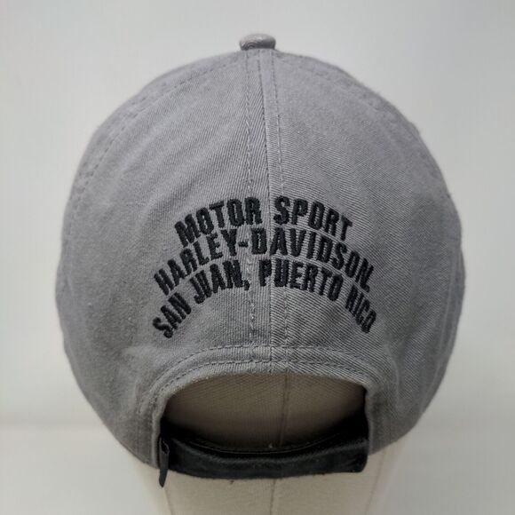 Harley-Davidson Motorcycles Strapback Hat Gray One Size Live The Legend - Picture 6 of 8